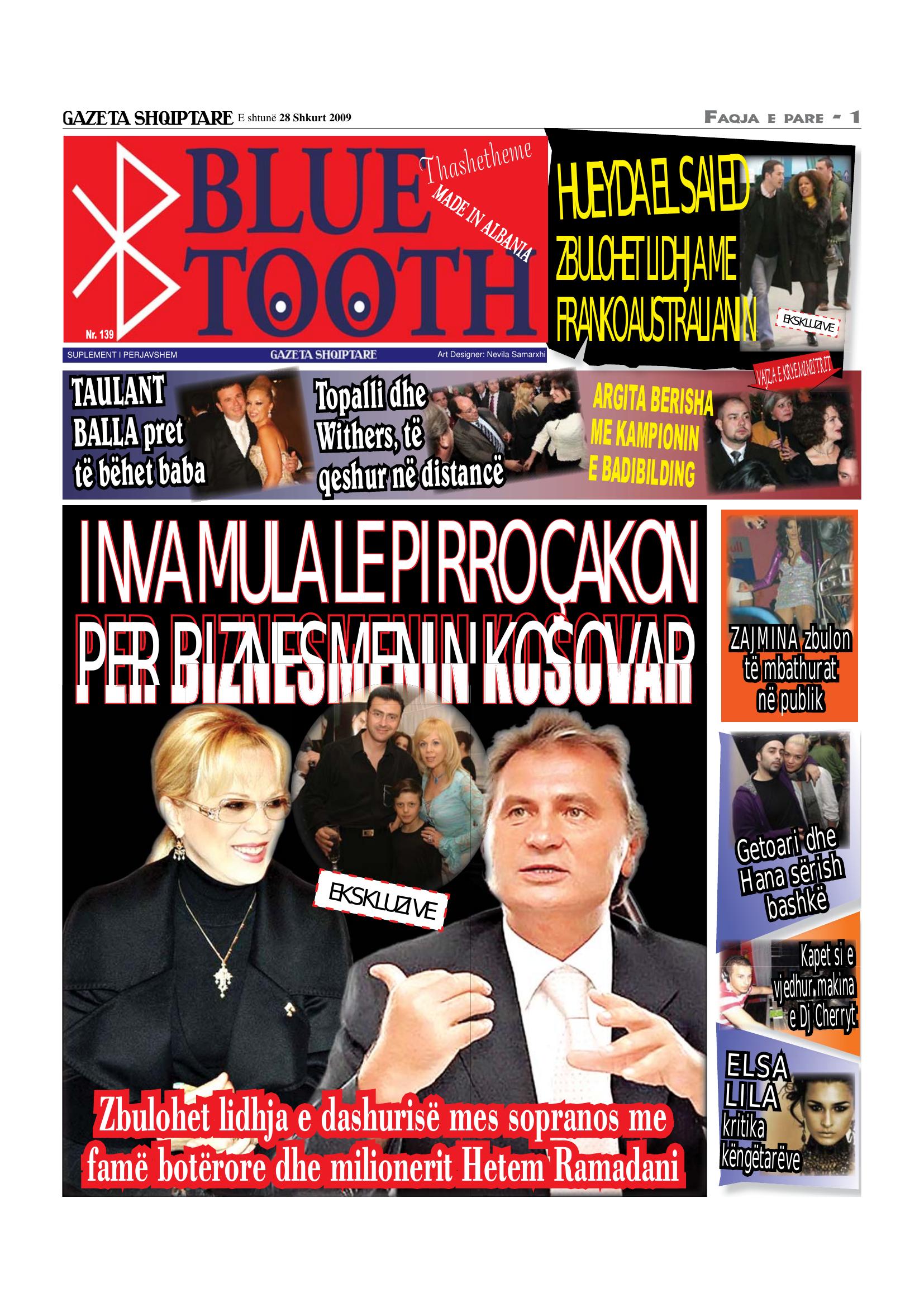 Gazeta Shqiptare 2009-02-28